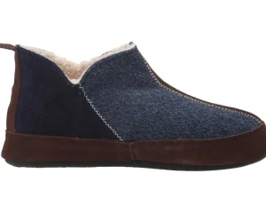 Acorn Slippers<Forest Bootie Navy Blue Moose