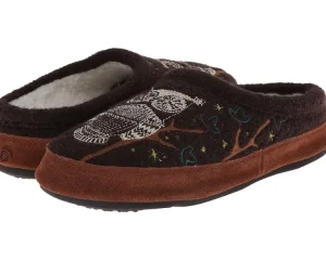 Acorn Mules | Slippers<Forest Mule Chocolate Owl