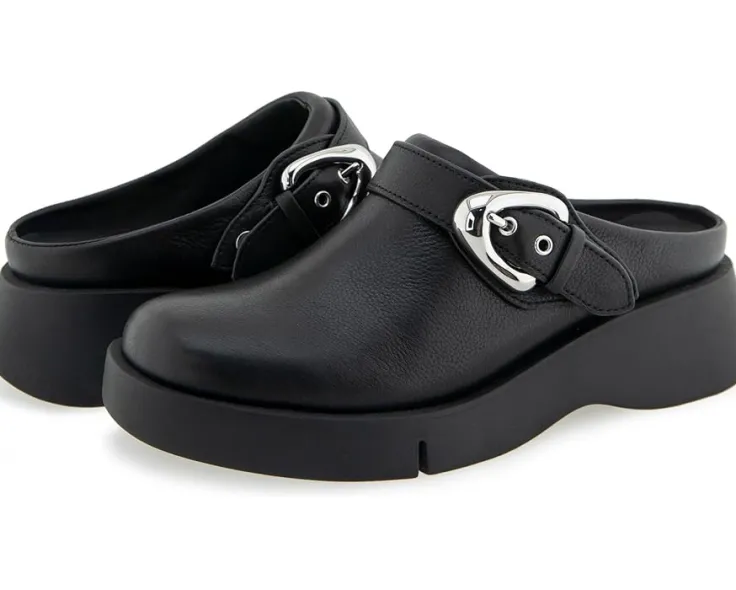 fox_0.webp Aerosoles Mules | Clogs<Fox Black Leather