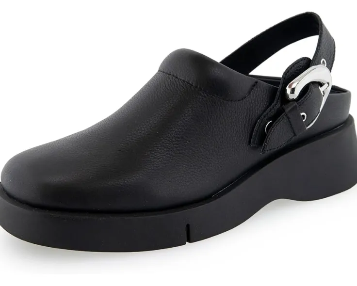 fox_4.webp Aerosoles Mules | Clogs<Fox Black Leather
