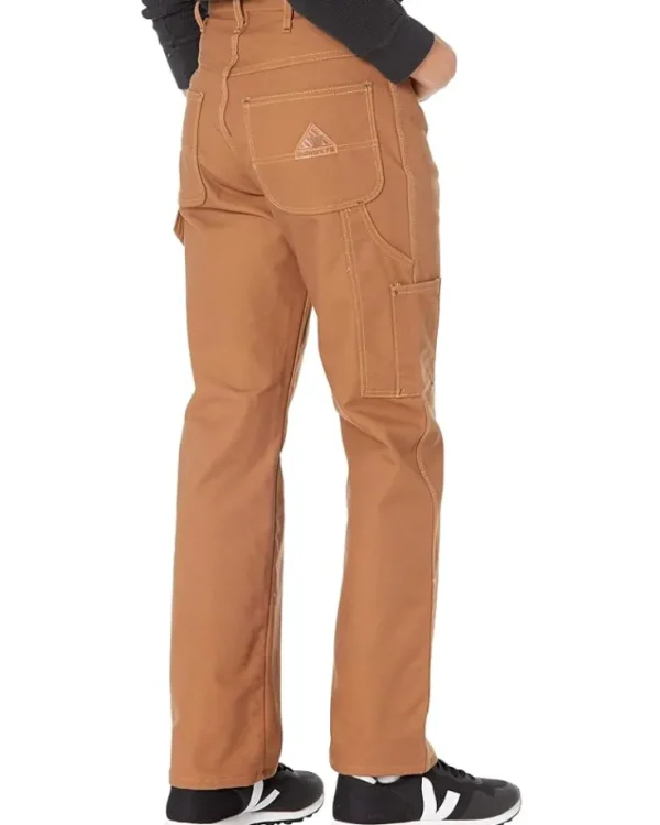 Bulwark FR Work & Duty Apparel<FR ComforTouch Dungaree Pants Brown Duck