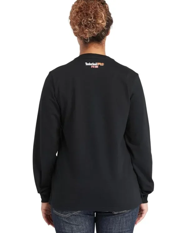 Timberland PRO Work & Duty Apparel<FR Cotton Core Pocket T-Shirt w/ Logo Black