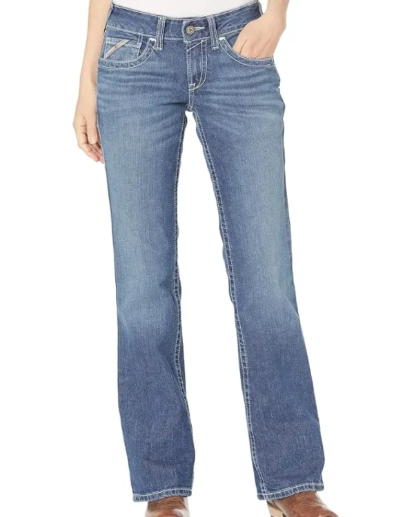 Ariat Work & Duty Apparel<FR Durastretch Entwined Bootcut Jean Oceanside