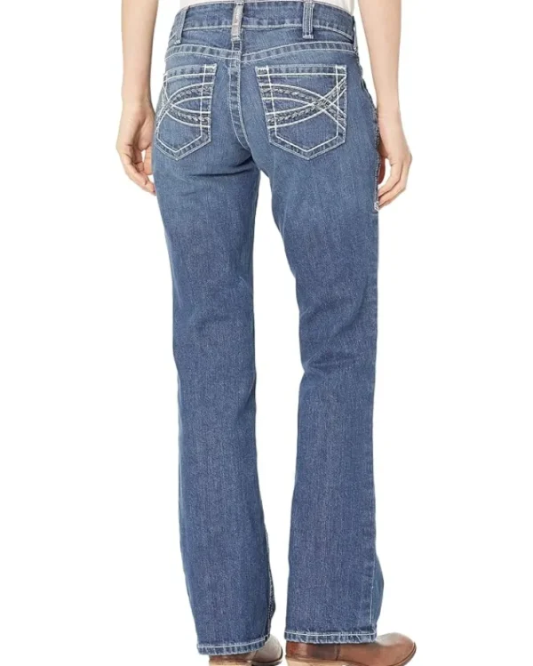Ariat Work & Duty Apparel<FR Durastretch Entwined Bootcut Jean Oceanside