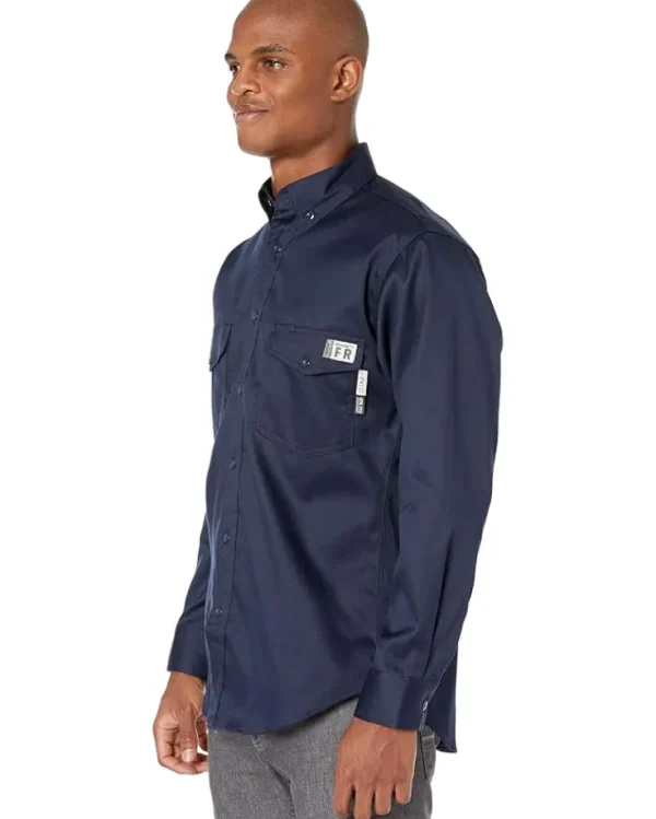 Wolverine Work & Duty Apparel | Shirts & Tops<FR (Flame Resistant) Twill Shirt Khaki