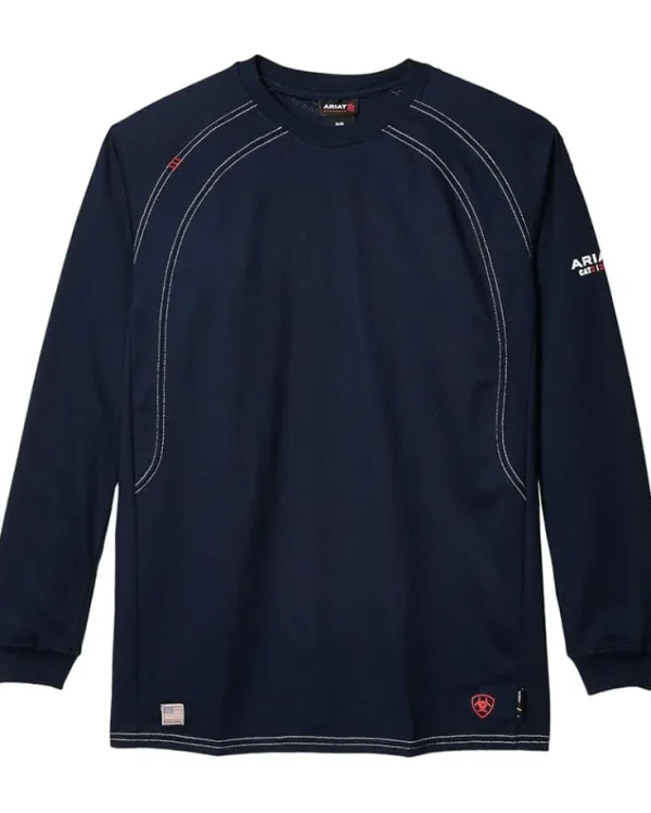 Ariat Work & Duty Apparel | Shirts & Tops<FR Work Crew T-Shirt Navy