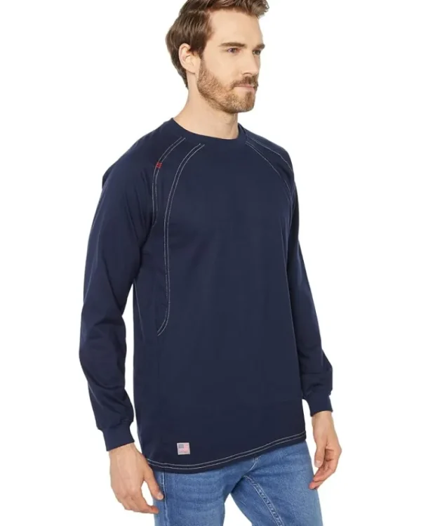 Ariat Work & Duty Apparel | Shirts & Tops<FR Work Crew T-Shirt Navy
