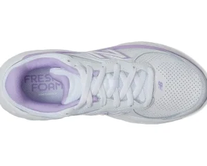 New Balance Adaptive<Fresh Foam X 840v1 Leather White/Lilac Glo