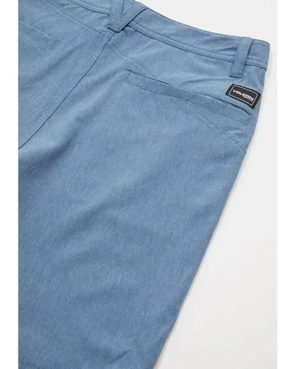 Volcom Kids Shorts<Frickin Cross Shred Static (Big Kid) Stone Blue