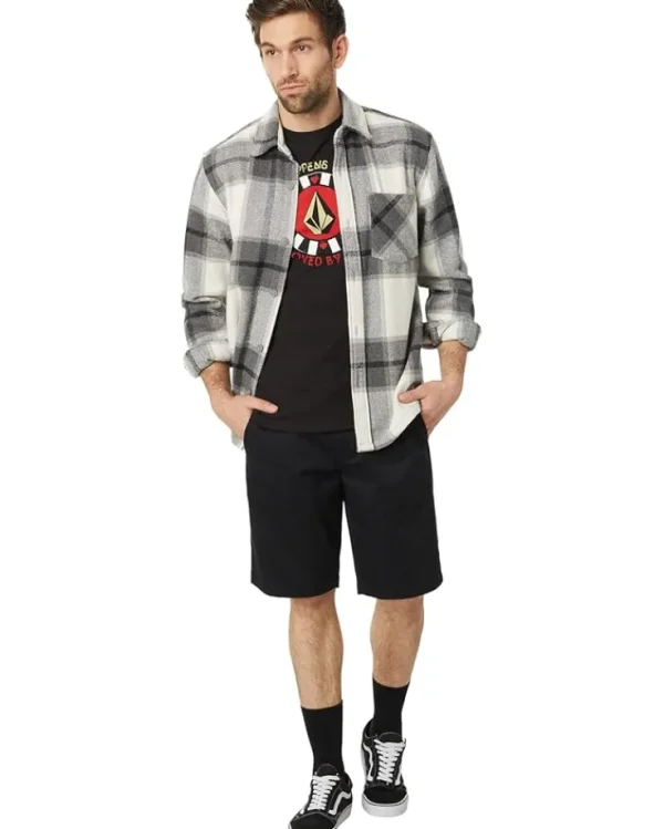 Volcom Shorts<Frickin Modern Stretch Short Black 3