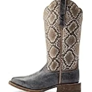 Ariat Cowboy Boots<Frontier Farrah Western Boot Beduino Black/Natural Snake