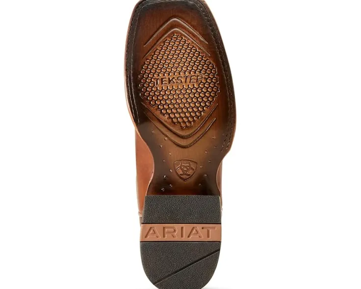 frontier_patchwork_wester_1.webp Ariat Cowboy Boots<Frontier Patchwork Western Boot Dapper Tan