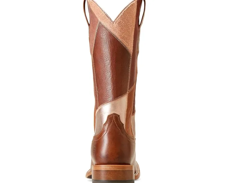 frontier_patchwork_wester_3.webp Ariat Cowboy Boots<Frontier Patchwork Western Boot Dapper Tan