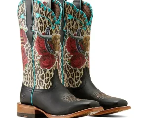 Ariat Cowboy Boots<Frontier Rodeo Quincy Western Boots Rich Black