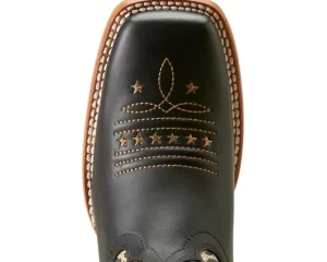 Ariat Cowboy Boots<Frontier Rodeo Quincy Western Boots Rich Black