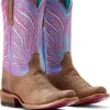 Ariat Cowboy Boots<Futurity Dash Western Boots Scratched Tan/Azure Sunset