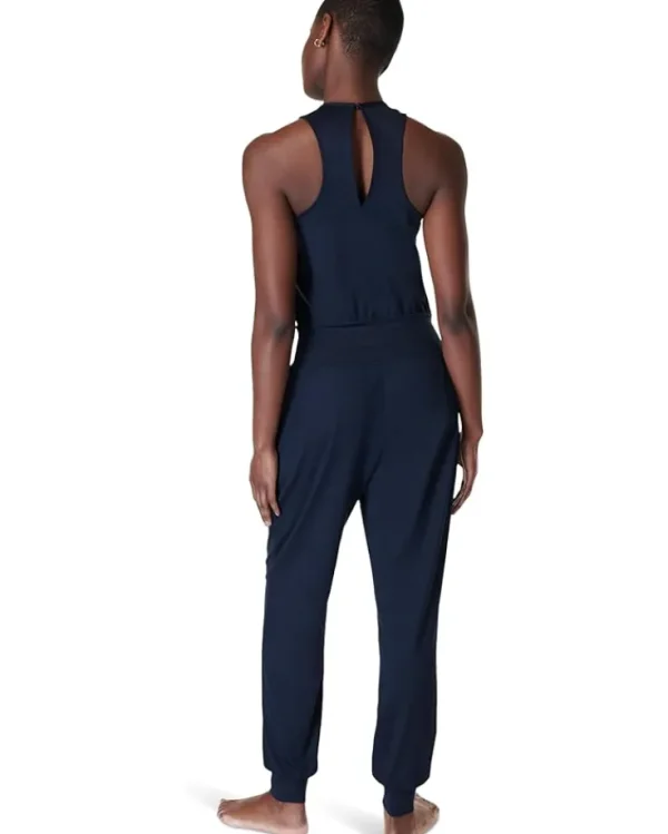 Sweaty Betty Jumpsuits & Rompers<Gaia Performance Yoga Jumpsuit Navy Blue