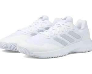 adidas Sneakers & Athletic<GameCourt 2 White/Silver Metallic