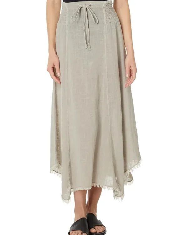 XCVI Skirts<Gauze Zuri Skirt Whitecap