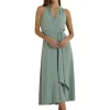 Lauren Ralph Lauren Dresses<Georgette Halter Cocktail Dress Soft Laurel