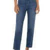 Liverpool Los Angeles Jeans & Denim<Gia Glider Pull-On Mid-Rise Slim Dual Fx Denim Sage Creek