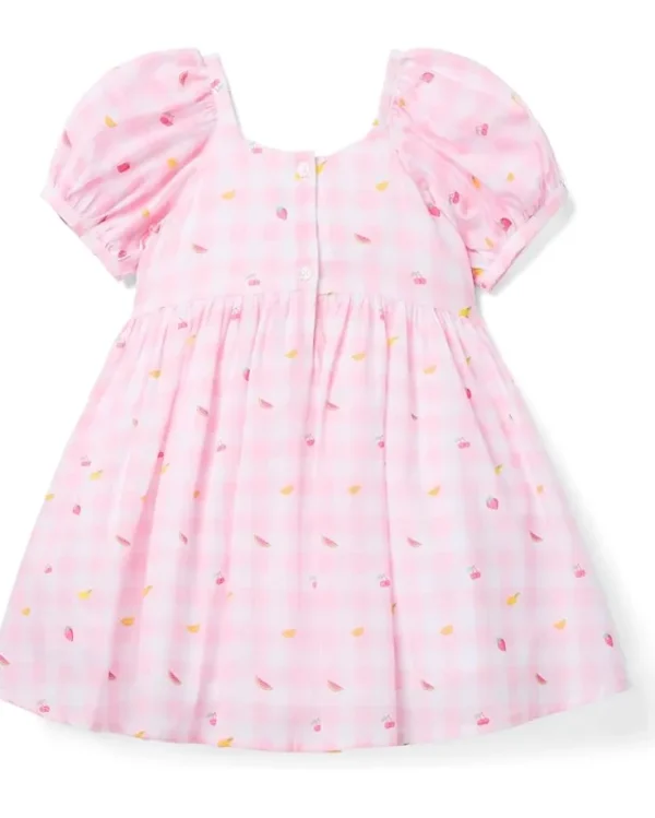 Janie and Jack Dresses<Girls Gingham Dress (Toddler/Little Kid/Big Kid) Pink
