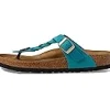 Birkenstock Adaptive<Gizeh Braided - Oiled Leather Biscay Bay