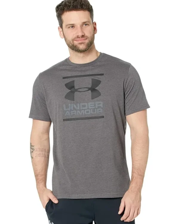 Under Armour Activewear | Shirts & Tops<Global Foundation Short-Sleeve T-Shirt Academy/Steel/Royal