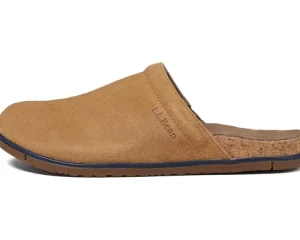 L.L.Bean Slippers<Go Anywhere Clog Suede Saddle