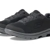 SKECHERS Performance Wide<Go Walk 5 - Qualify Charcoal/Black
