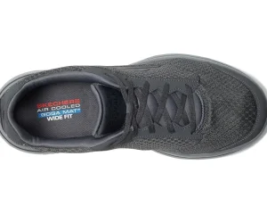 SKECHERS Performance Wide<Go Walk 5 - Qualify Charcoal/Black