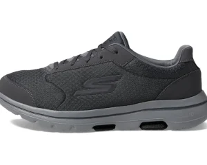 SKECHERS Performance Wide<Go Walk 5 - Qualify Charcoal/Black