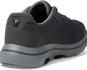 SKECHERS Performance Wide<Go Walk 5 - Qualify Charcoal/Black