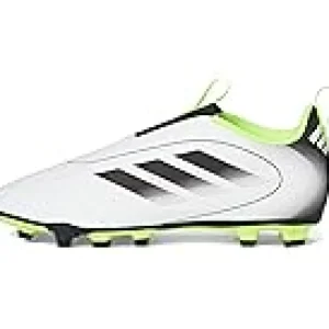 adidas Kids Sneakers | Sneakers<Goletto IX Laceless Firm/Multi Ground Soccer Cleats (Toddler/Little Kid/Big Kid) White/Black/Lucid Lemon