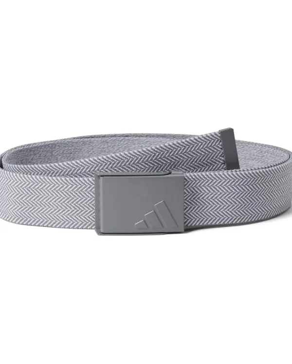 adidas Golf Belts<Golf Stretch Heather Web Belt Reversible Black