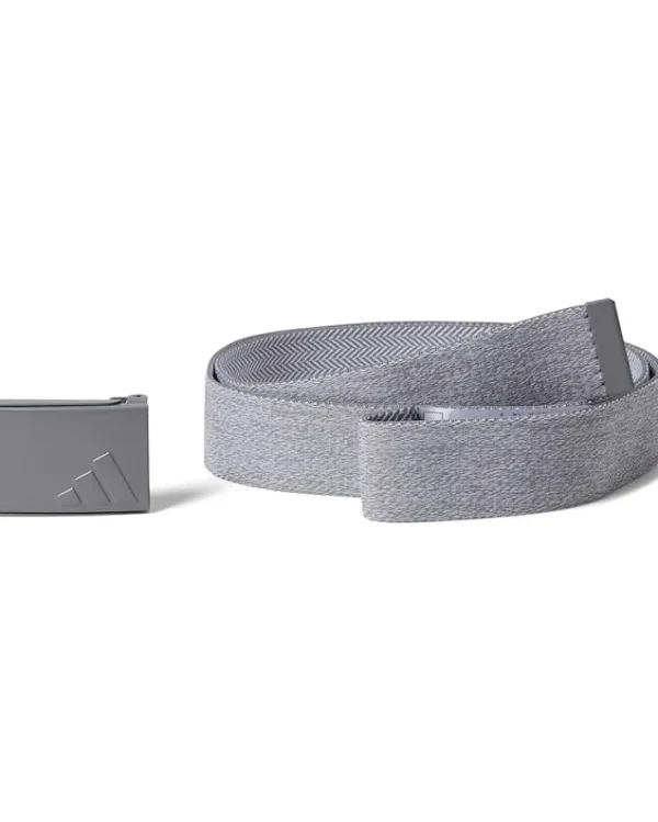 adidas Golf Belts<Golf Stretch Heather Web Belt Reversible Black