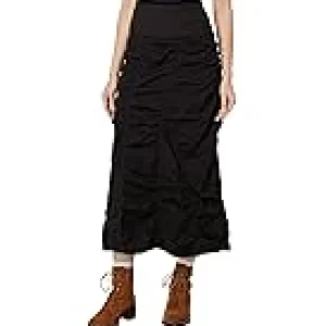 XCVI Skirts<Gored Peasant Skirt Black