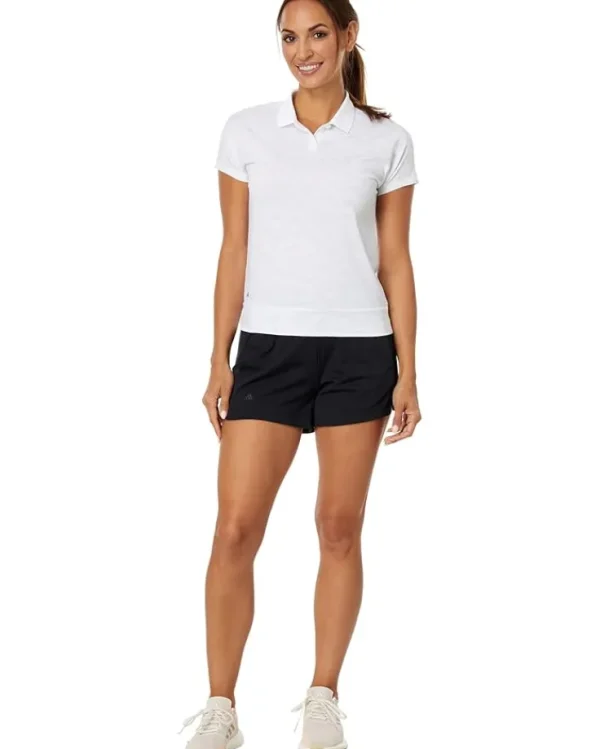adidas Golf Activewear<Go-To Printed Polo Shirt White Melange