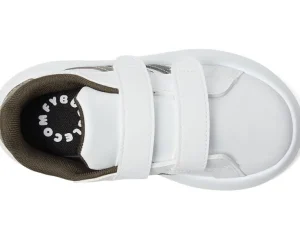 adidas Kids Adaptive<Grand Court 2.0 (Toddler) White/Olive Strata/Putty Grey
