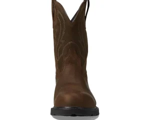 Ariat Wide | Work & Duty Boots<Groundbreaker Pull-on Steel Toe Brown
