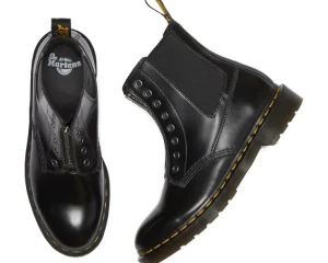 Dr. Martens Boots & Booties<1460 Gusset Leather Boots Black