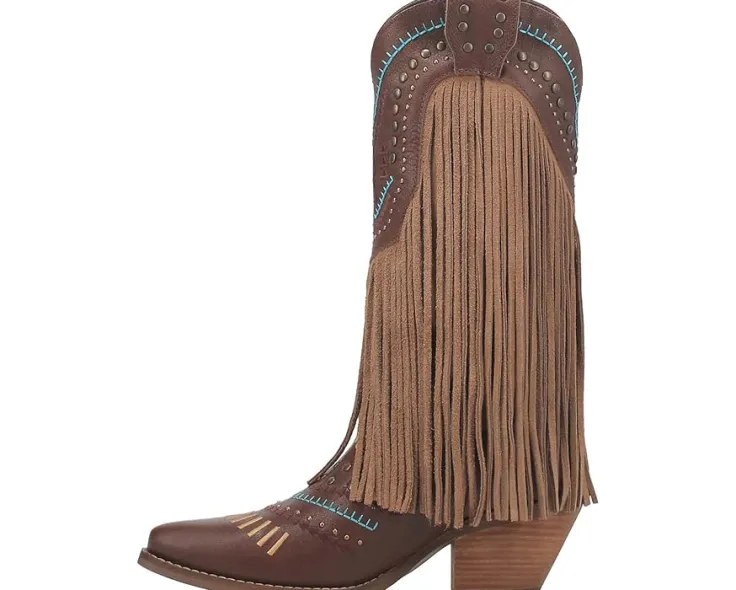 gypsy_2.webp Dingo Cowboy Boots<Gypsy Brown