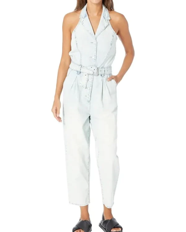 Blank NYC Jumpsuits & Rompers<Halter Neck Jumpsuit in Call My Name