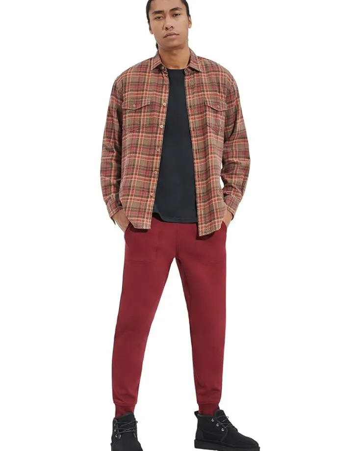 hank_sleep_bottoms_2.webp UGG Sleepwear<Hank Sleep Bottoms Dark Cherry