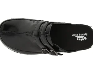 Spring Step Mules<Happy Black Patent