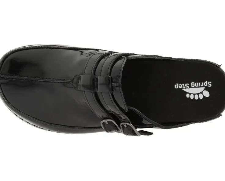 happy_1-1.webp Spring Step Mules<Happy Black Patent