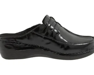 Spring Step Mules<Happy Black Patent