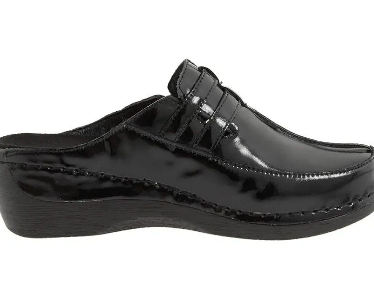 happy_5-1.webp Spring Step Mules<Happy Black Patent
