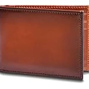 Bosca Wallets<Hard Smoked with Burnishing Small Bifold Wallet Tan