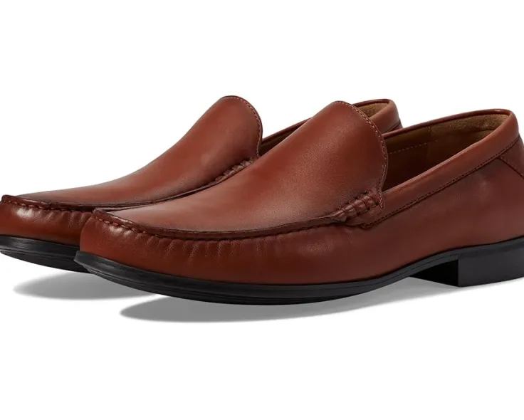 hawkins_venetian_0.webp Johnston & Murphy Adaptive | Loafers<Hawkins Venetian Cognac Glove Leather